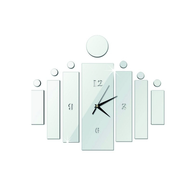 Nástěnné hodiny nalepovací jako dárek DIY HOJOKER