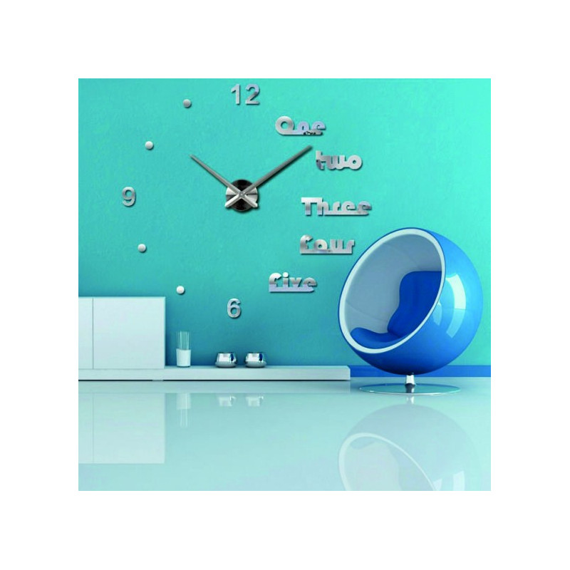 Moderní hodiny na zeď DIY DRIWAL 3D