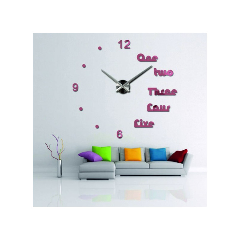 Hodiny na stenu do kancelárie DIY DREI