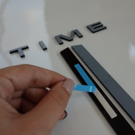 Nástěnné hodiny Velké samolepky z plexiskla 2D DIY PALETA