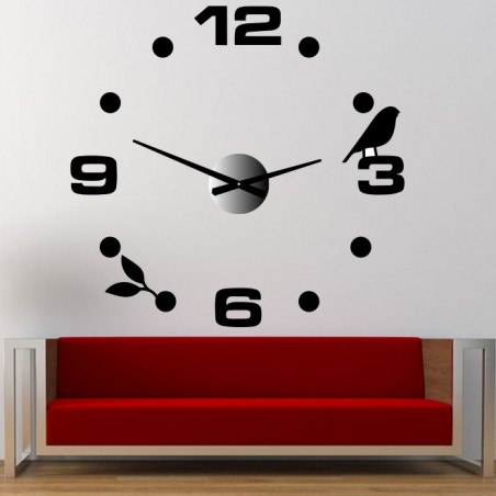 Nástěnné hodiny Line Nálepka DIY Pohoda