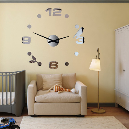 Nástěnné hodiny Line Nálepka DIY Pohoda