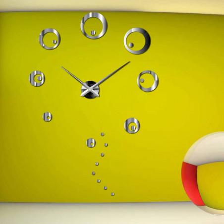 Hodiny na stenu velké kruhy nalepovacie DIY SVARBACH Hodiny na stenu velké kruhy nalepovacie DIY SVARBACH