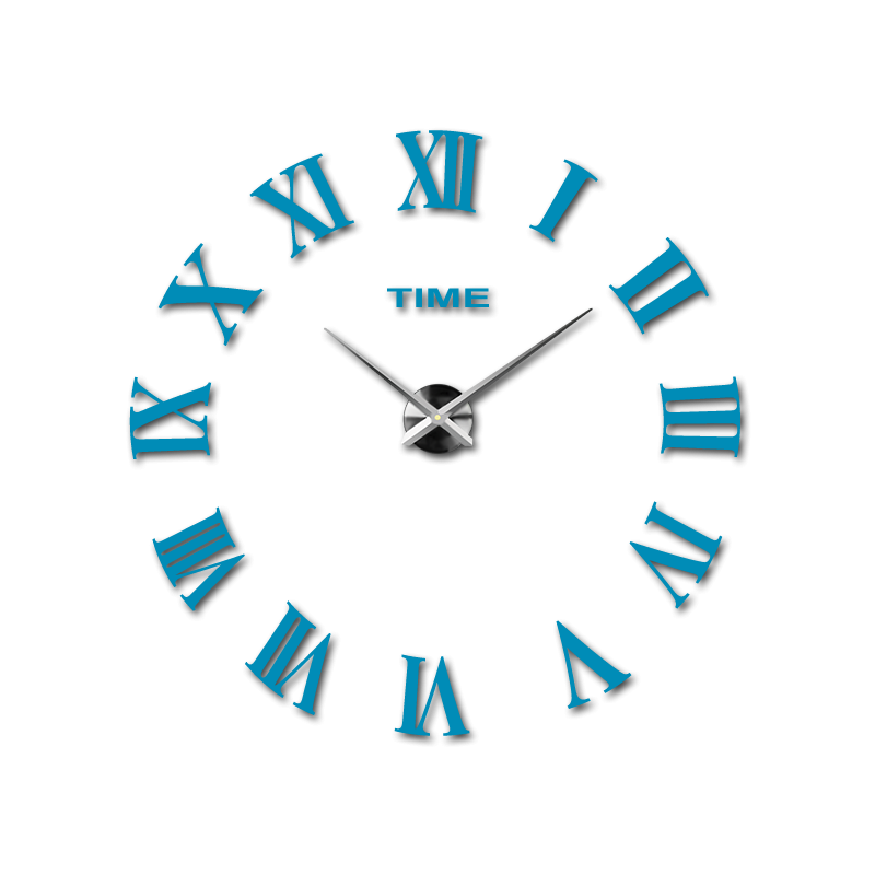 Nástěnné hodiny Roman DIY 3D nástěnné hodiny jako obrázek HUGO