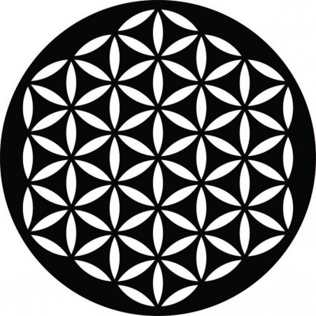 Mandala Wellbeing Dřevěný nástěnný obraz z překližky YISUIYU