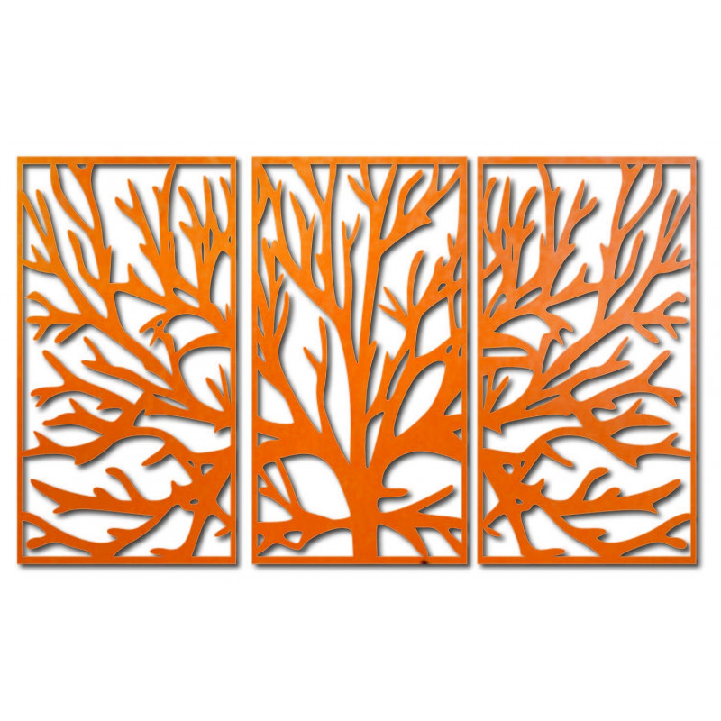 Barevný obraz na zeď větve stromu do obývacího pokoje