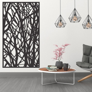 Dřevěný dekorativní obraz na zeď z dřevěné překližky Topol HAVULKY