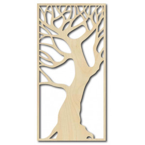 Dřevěný nástěnný obraz z překližky Topol ROBUST 2