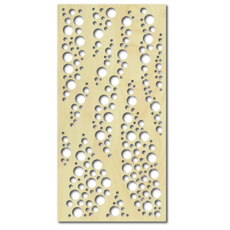 Obraz na zeď z dřevěné překližky Topol KRUHY Obraz na zeď z dřevěné překližky Topol KRUHY