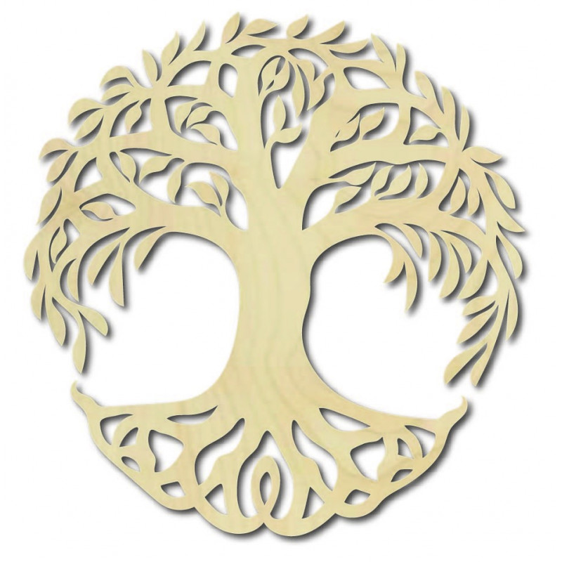 Moderní dřevěný obraz na stěnu z topol překližky FIORA