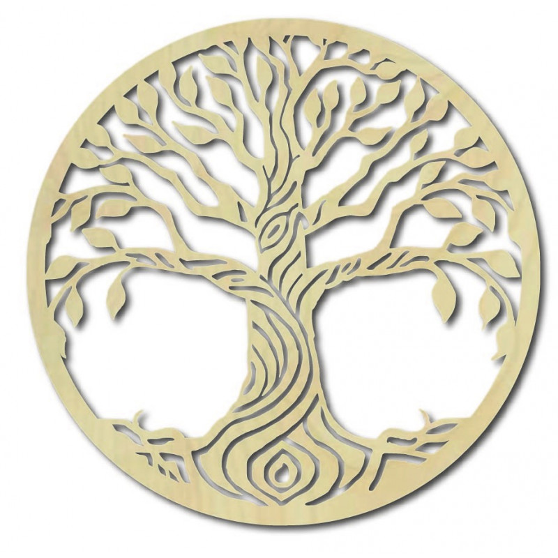 Obraz na stěnu strom z topol překližky BIDHIA