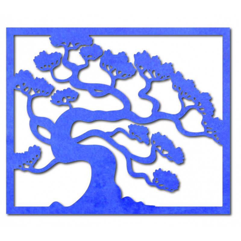 Dřevěný obraz na stěnu strom bonsai dřevěné překližky topol   Drázský