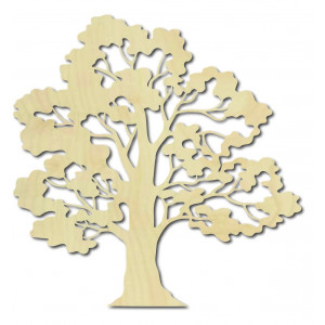 Moderní obraz na stěnu strom bonsai dřevěné překližky topol ERGLIN 2