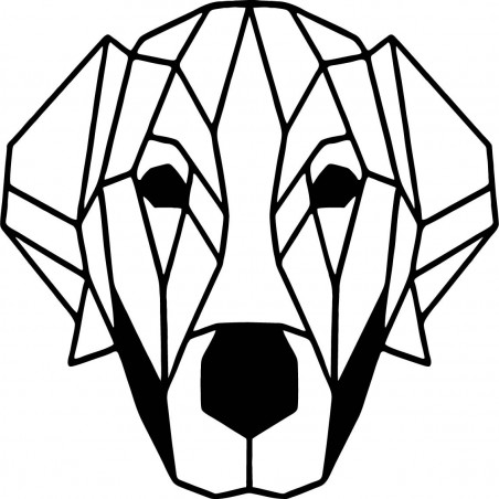 STYLESA moderní obraz na zeď pes z překližky PR0229 HAFFF černá STYLESA moderní obraz na zeď pes z překližky PR0229 HAFFF černá