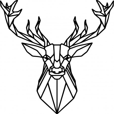 STYLESA vyřezávaný dřevěný obraz jelen PR0232 černá STYLESA vyřezávaný dřevěný obraz jelen PR0232 černá