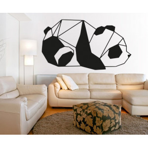 SENTOP Vyřezávaný obraz na zeď medvěd PR0242 černý