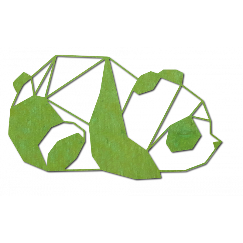 SENTOP Vyřezávaný obraz na zeď medvěd PR0242 černý