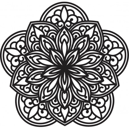 Kouzelná mandala na zeď