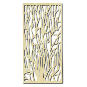 Vyřezávaný Dřevěný obraz na stěnu z překližky Forger 2