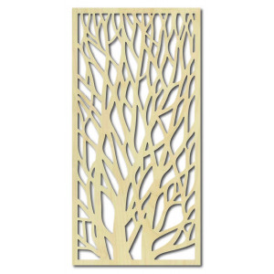 Vyřezávaný dřevěný obraz na zeď z překližky FORGER 2