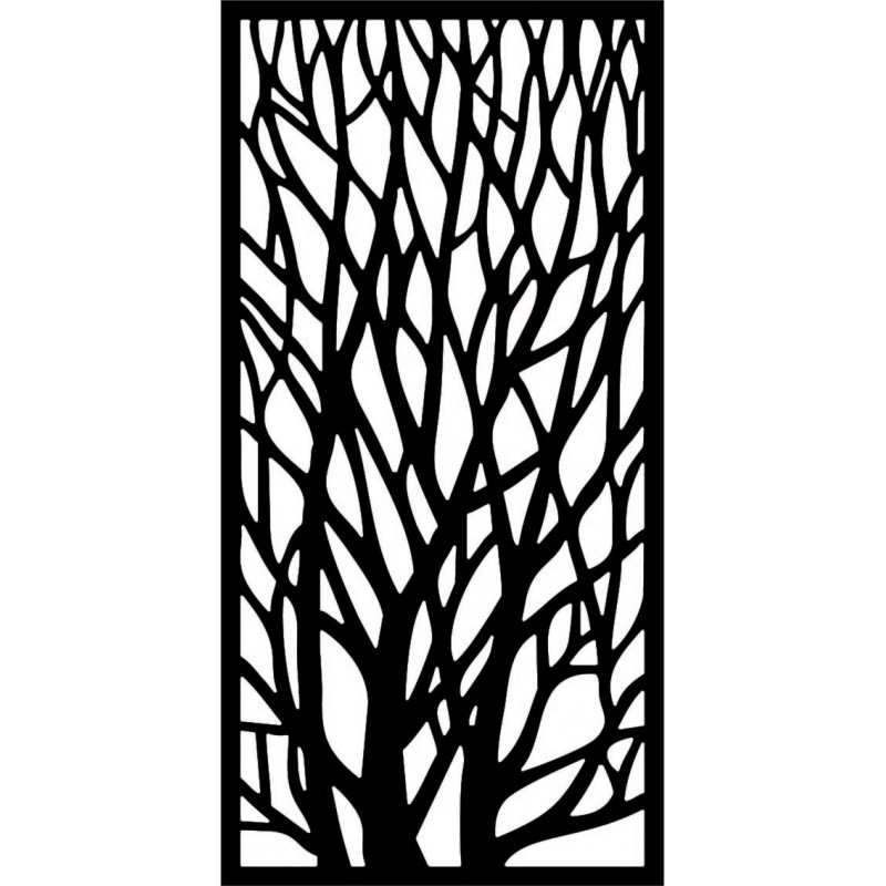 Vyřezávaný dřevěný obraz na zeď z překližky FORGER