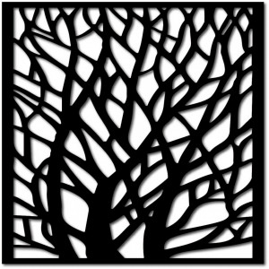 Vyřezávaný Dřevěný obraz na stěnu z překližky BELOON 2