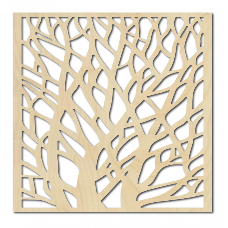 Vyřezávaný Dřevěný obraz na stěnu z překližky BELOON