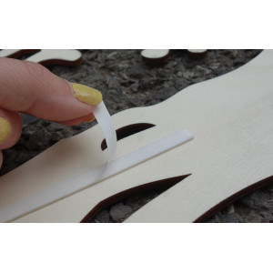 Vyřezávaný dřevěný obraz na zeď z překližky LISSER 2