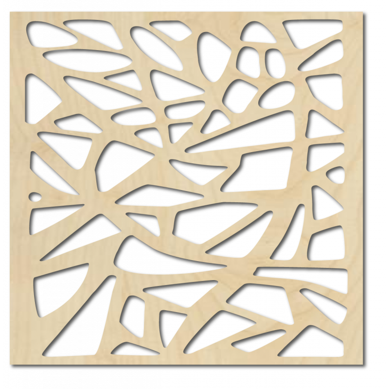 Vyřezávaný obraz na zeď z dřevěné překližky HORLAT