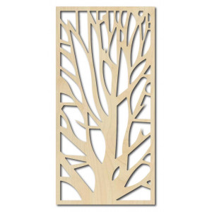 Obraz na stěnu vyřezávaný z dřevěné překližky KONKOSM 2