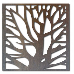 Vyřezávaný obraz na stěnu z dřevěné překližky HORLAT 2