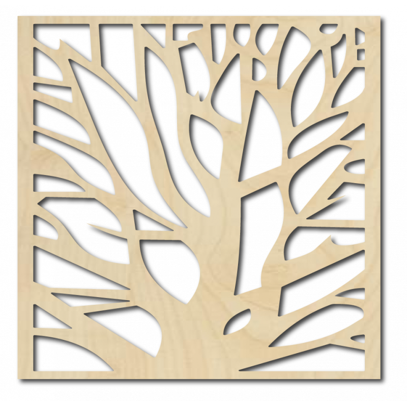 Vyřezávaný obraz na stěnu z dřevěné překližky HORLAT