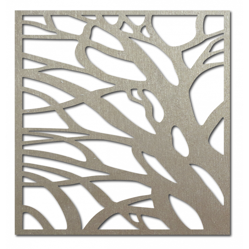 Vyřezávaný dřevěný překližkový obraz na zeď LASLO