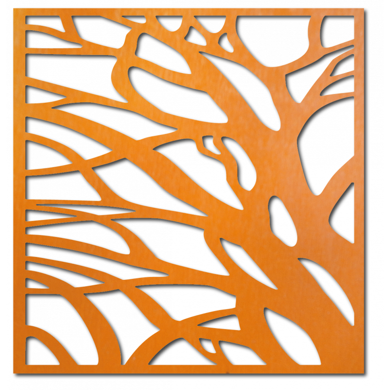 Vyřezávaný dřevěný překližkový obraz na zeď LASLO