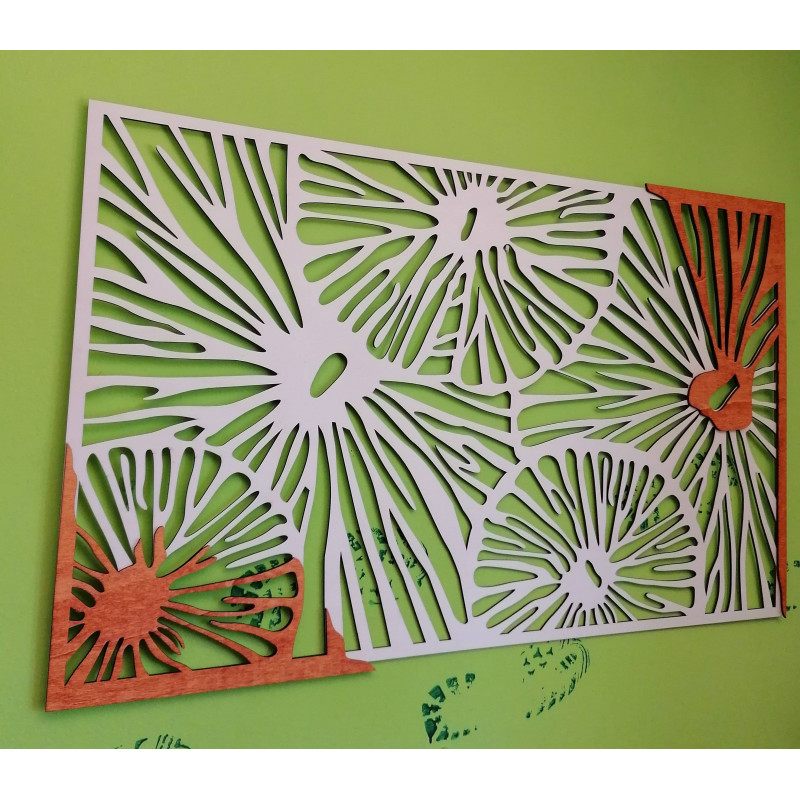 Vyřezávaný obraz na zeď - ALENKA