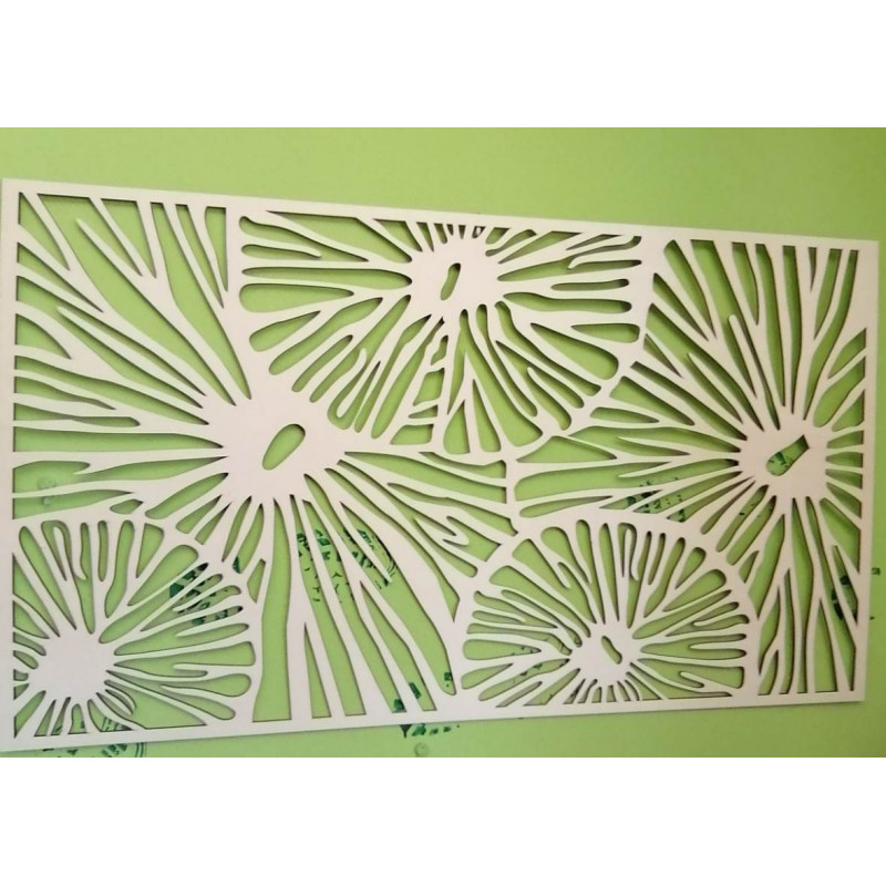 Abstraktní obraz na zeď z překližky 3D efekt SAMUEL