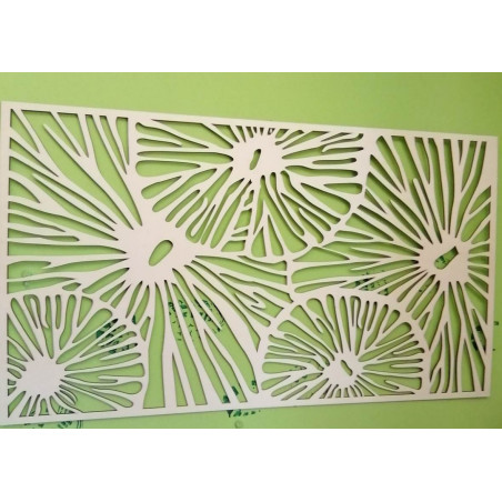 Abstraktní obraz na zeď z překližky 3D efekt SAMUEL