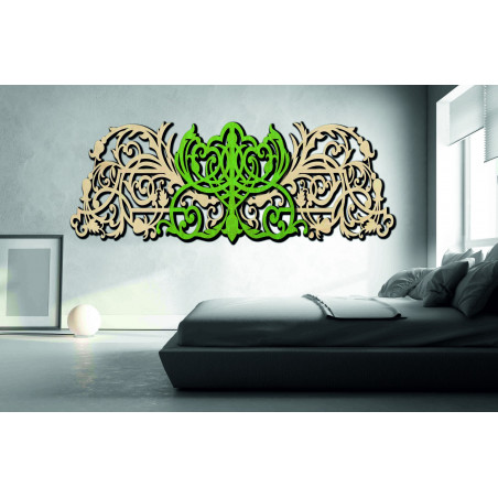 3D Vyřezávaný obraz z dřevěné překližky zadní část Topol 3D Vyřezávaný obraz z dřevěné překližky zadní část Topol