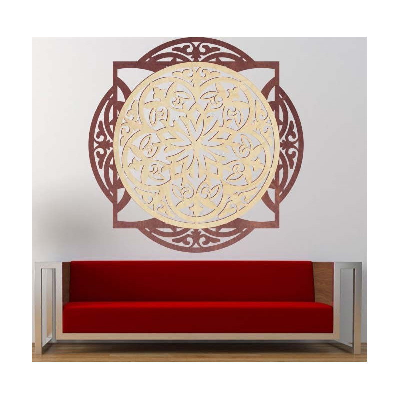 Podmanivý obraz na zeď z dřevěné překližky HAFFRA