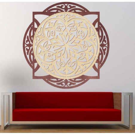 Podmanivý obraz na zeď z dřevěné překližky HAFFRA Podmanivý obraz na zeď z dřevěné překližky HAFFRA