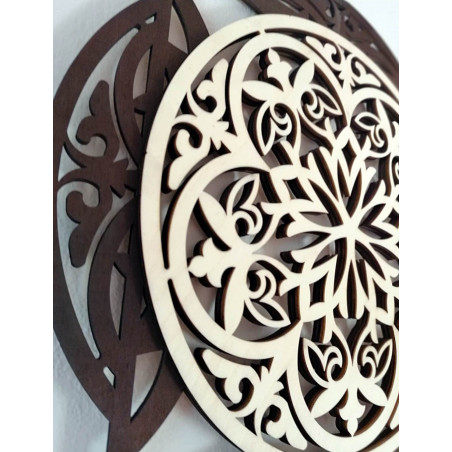 Podmanivý obraz na zeď z dřevěné překližky HAFFRA Podmanivý obraz na zeď z dřevěné překližky HAFFRA