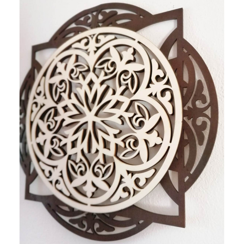 Podmanivý obraz na zeď z dřevěné překližky HAFFRA