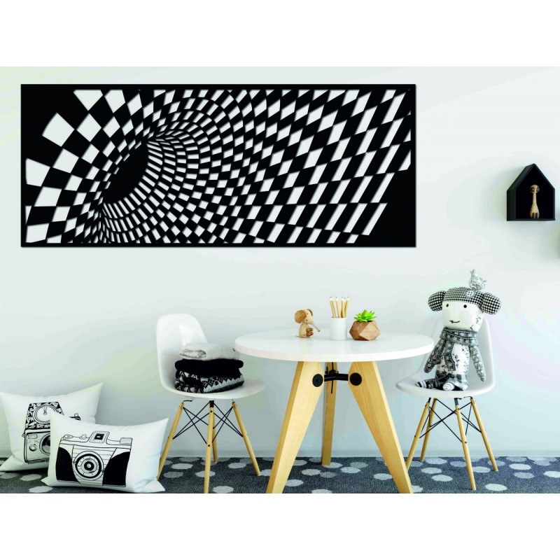 Vkusný obraz na stěnu z dřevěné překližky úlet