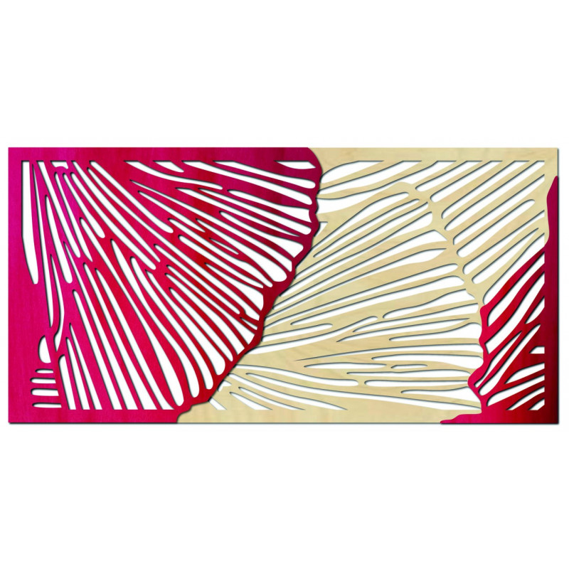 Vkusný 3D obraz na zeď z překližky