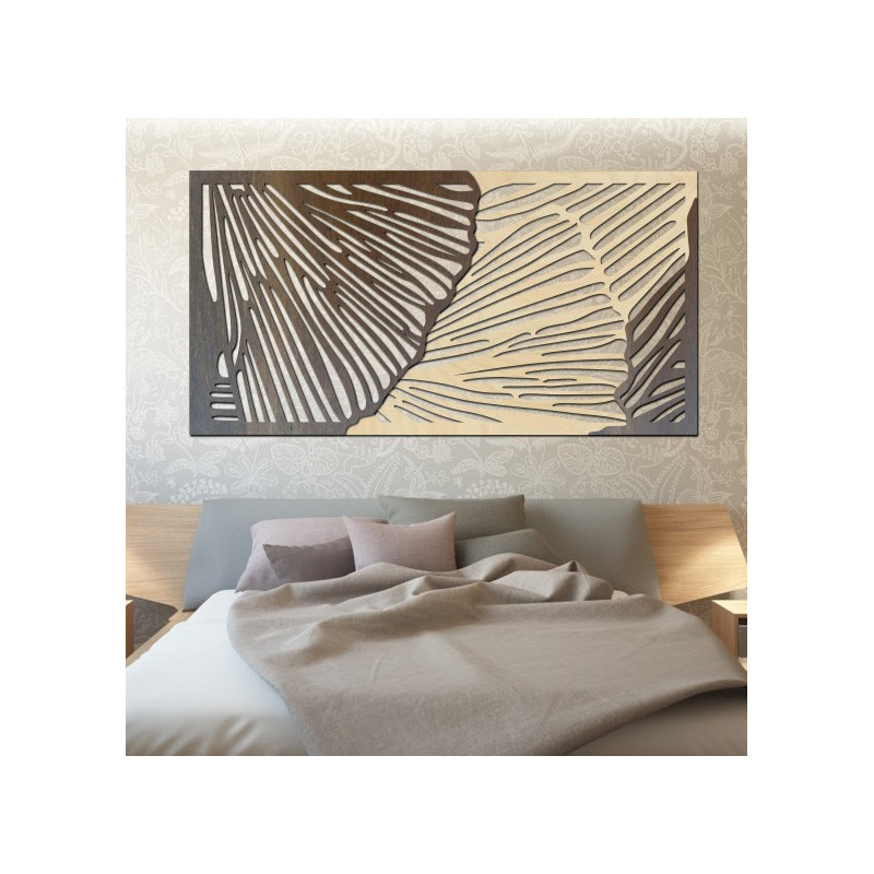 Vkusný 3D obraz na zeď z překližky