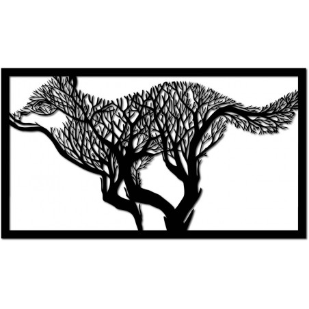 Vyřezávaný obraz na stěnu pes z dřevěné překližky. Moderní obraz na stěnu pes, obraz do kuchyně, obraz na stěnu do obývacího