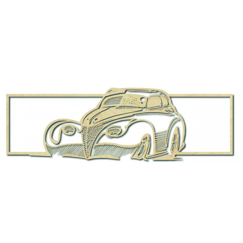 Velký obraz na zeď auto