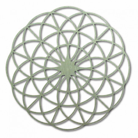 Kouzelná dřevěná mandala na zeď - Kruhy I průměr FI 50, 60, 70, 80, 90, cm